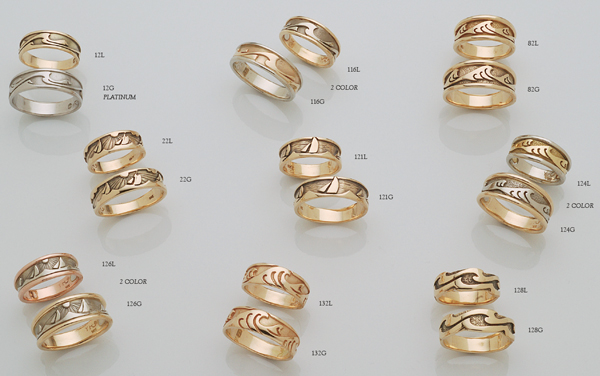 Ocean Rings by David Virtue Jewerly