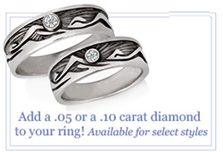 Customize your Ring with Diamonds Customize your Rings with Diamonds