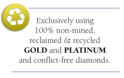 Handcrafted Rings using 100% Recycled Gold Handcrafted Rings using 100% Recycled Gold